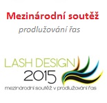 Soutěž v prodlužování řas Lash design 2015