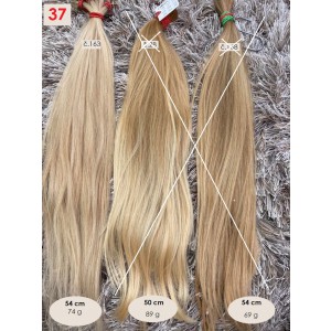 Blond panenské vlasy i odbarvené - 60g 48cm - na objednání- blond odbarvené (38)