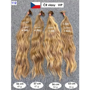 České vlasy- vlnité a kudrnaté - České vlasy - středoevropské vlasy (112)