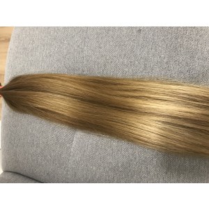 Středoevropské vlasy české - č.7-8 váha 50g délka 48cm- Světlá blond vlasy