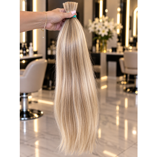 Blond panenské vlasy i odbarvené - České vlasy blond  27