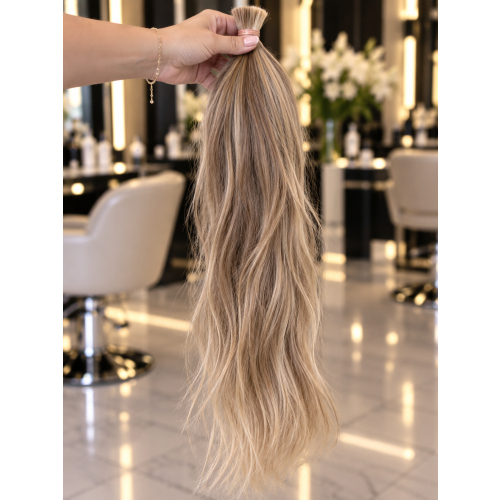 Blond panenské vlasy i odbarvené - České vlasy blond  28
