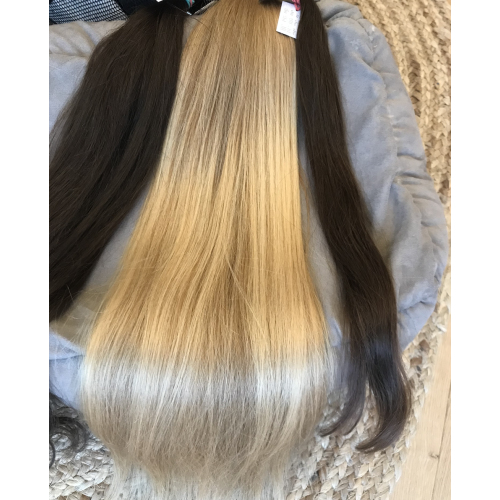 Blond panenské vlasy i odbarvené - České vlasy blond 31