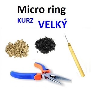 Kurzy prodlužování vlasů - Kurz micro ring