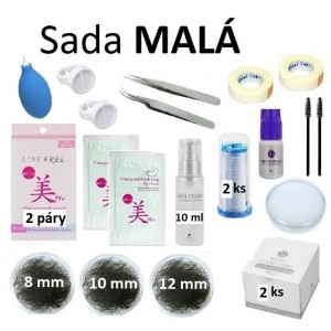 Prodlužování řas - Sada na prodlužování řas MALÁ