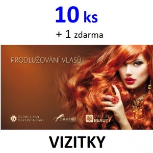 Propagační materiály - VLASY 10ks + 1 zdarma