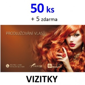 Propagační materiály - VLASY 50ks + 5 zdarma