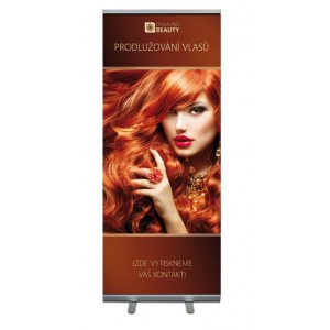 Propagační materiály - Prodlužování vlasů Roll - up 85 x 200 cm