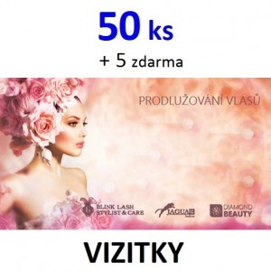 Propagační materiály - VLASY 50ks + 5 zdarma