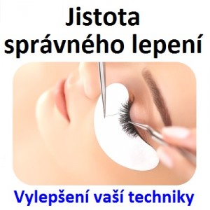 Prodlužování řas - Kurz jistota správného prodlužování řas