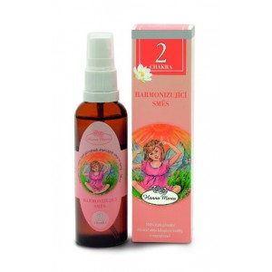 Aromaterapie a masážní oleje - 2. Čakra - Směs harmonizujcí - Hanna Maria - rozprašovač