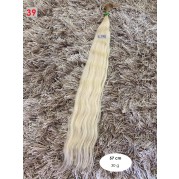 30g 57cm České vlasy - blond odbarvené (39)