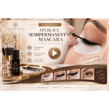 Kurz semipermanentní mascara online