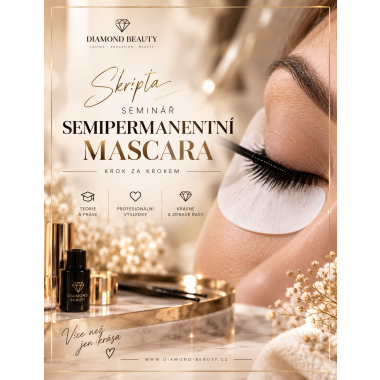 Certifikát + skripta ke kurzu mascara