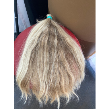 České vlasy blond 25