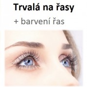 Kurz trvalá na řasy + barvení řas