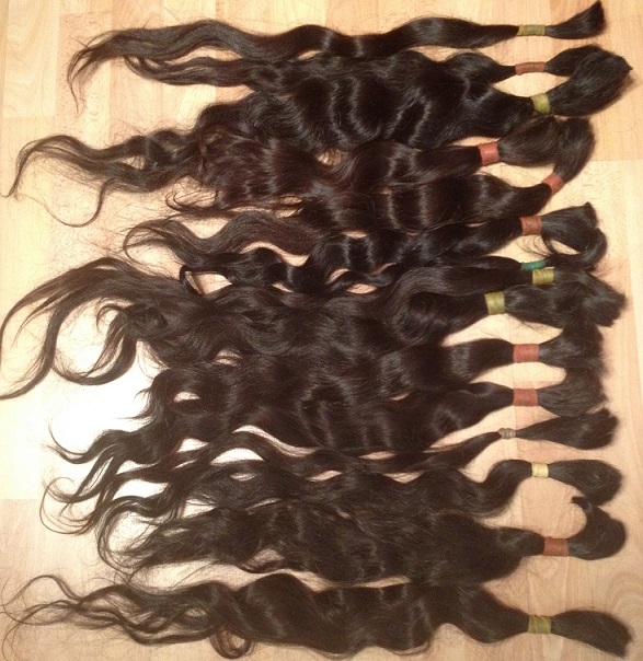 Tmavé východo - evropské vlasy